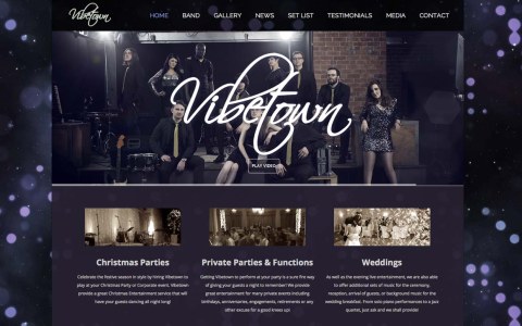 Vibetown-Function-Band-Website