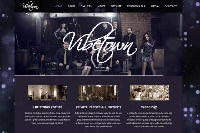 Vibetown-Function-Band-Website