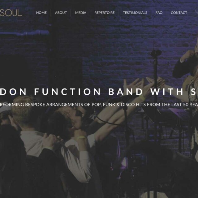 Kings of Soul Responsive Web Design